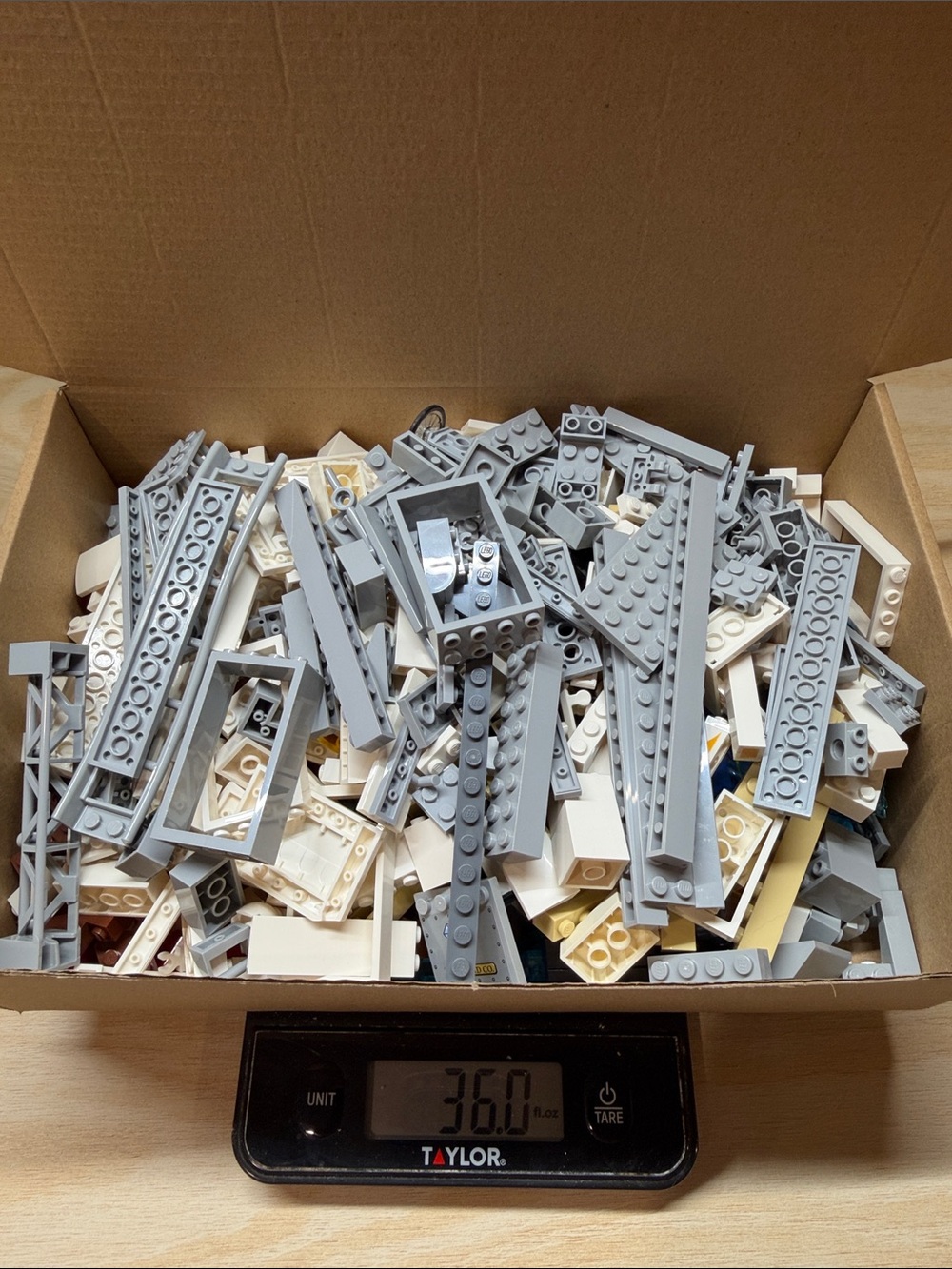 Bulk Mixed Lego Bricks Parts Pieces Lot, Clean Genuine Lego 2LB
